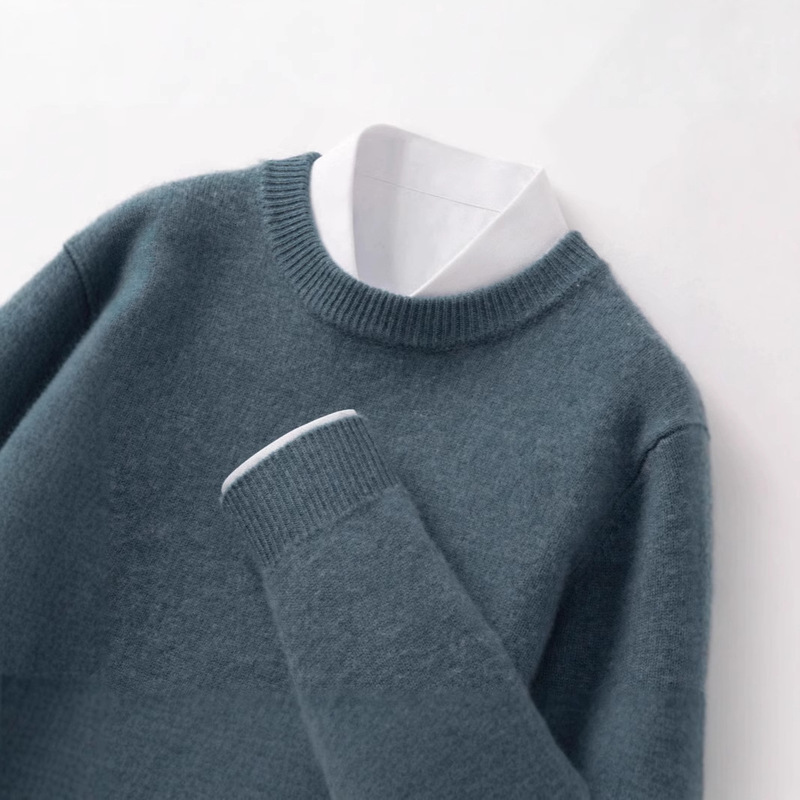 Men's Sweater: the Boss Keeps One for Himself - Men's Ultra-Fine All-Wool Sweater, Super Warm, Lightweight, and Comfortable to Wear Against the Skin 2026