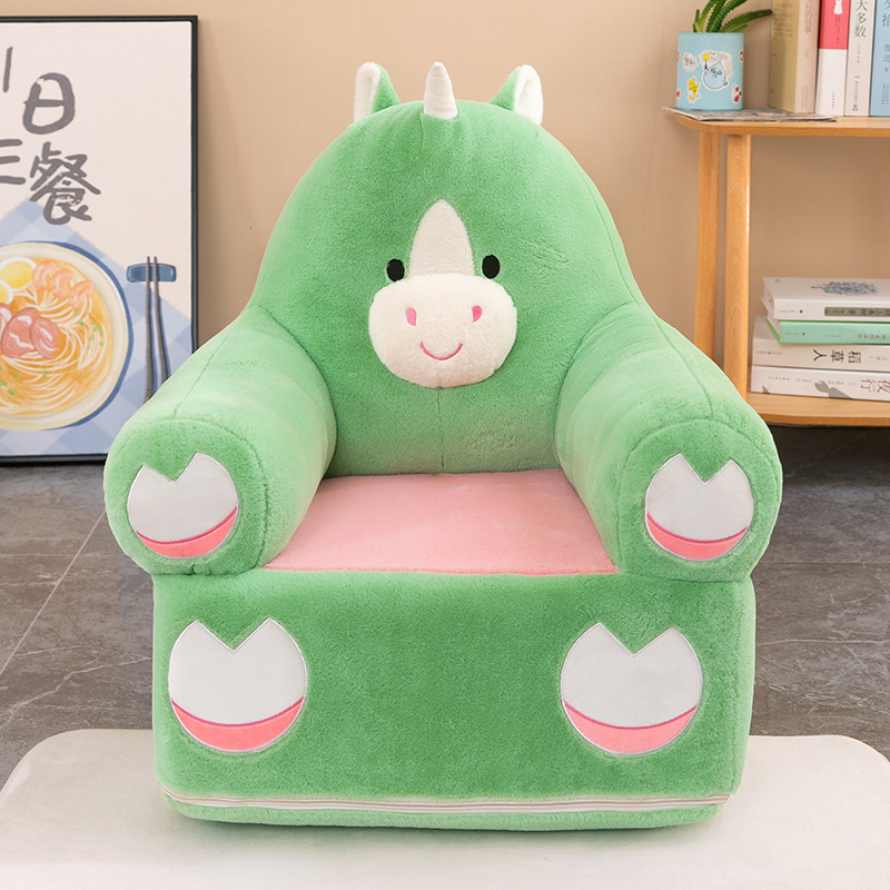 ウサギの毛の子供のソファーの椅子の漫画の赤ちゃんのソファーの椅子は大きくて幼稚園の男の子の子供のぬいぐるみの背もたれの腰掛けに寄りかかって洗います。|undefined
