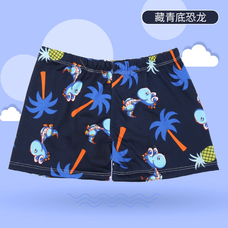 Bañadores de natación para niños moda dibujos animados impresos troncos de natación para niños playa para niños de secado rápido transpirable Boxer pantalones cortos de natación al por mayor