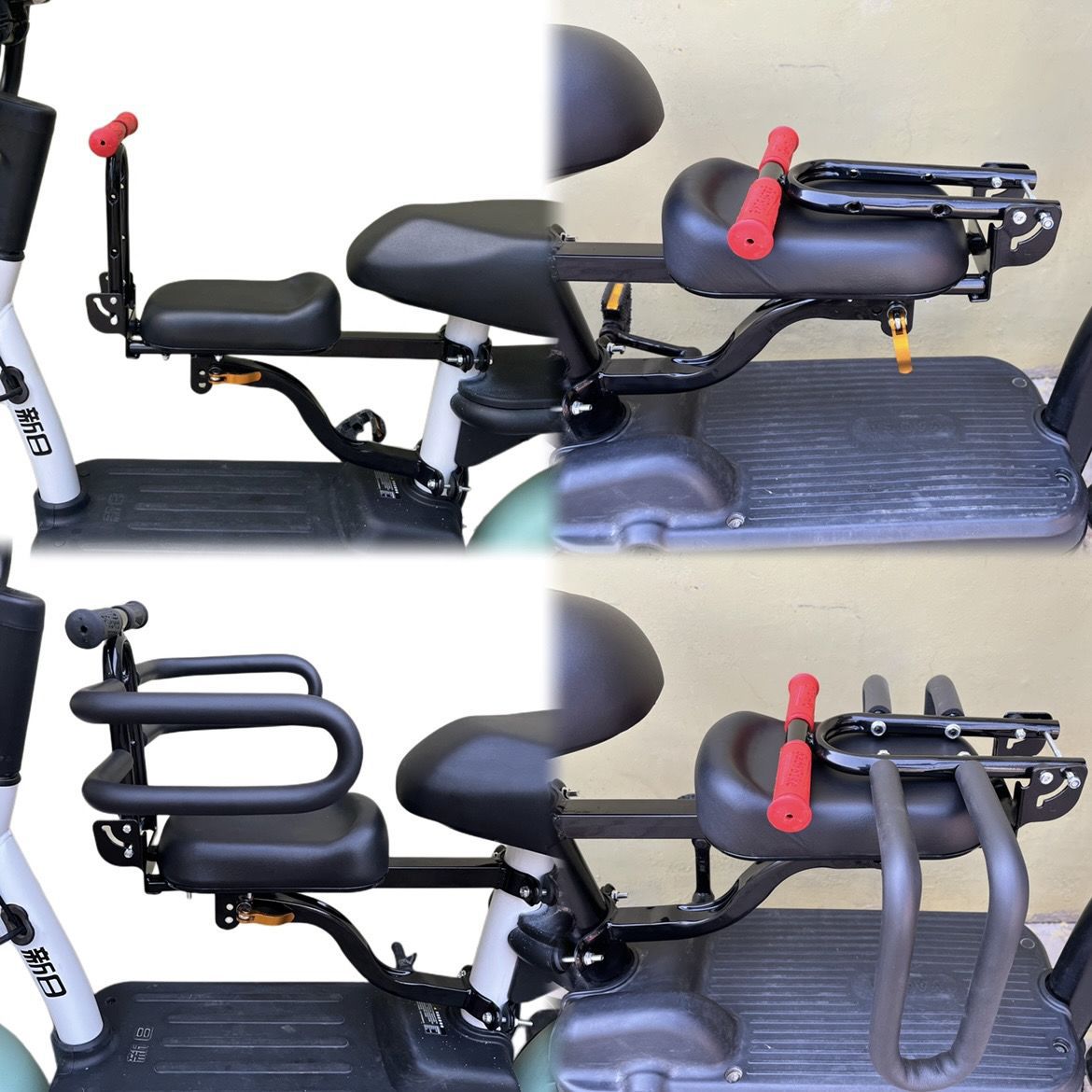 Electric Vehicle Child Seat, Battery Car Baby Front Seat, Electric Car Child Seat, Child Seat for Kids, Simple Child Seat