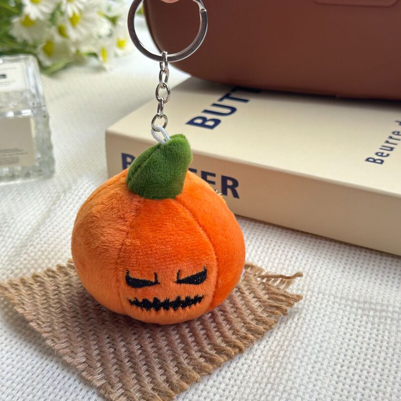 在庫あり面白いハロウィンカボチャぬいぐるみ小さなカボチャぬいぐるみペンダントキーホルダー人形卸売|undefined