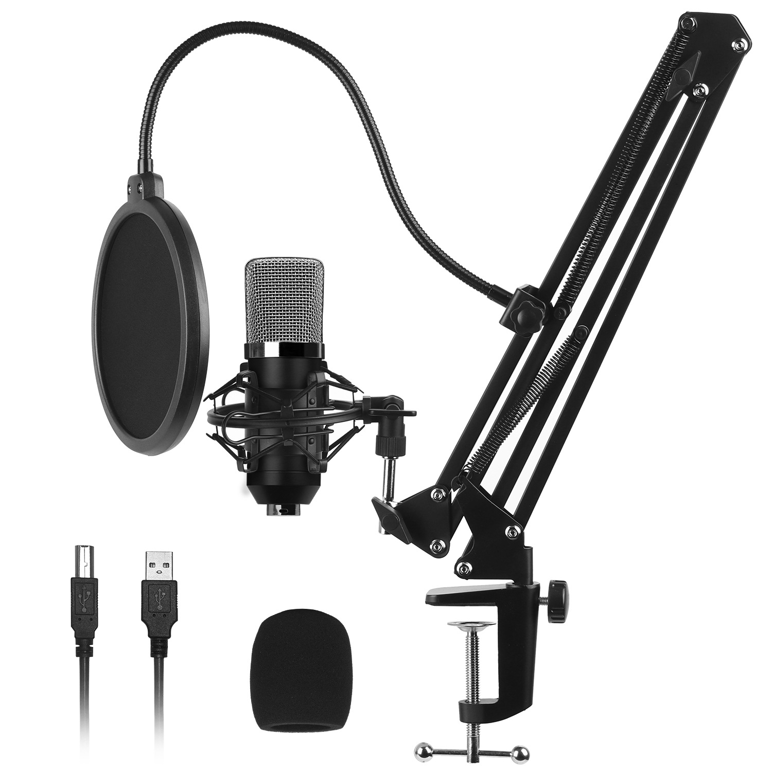 BM700USB Microphone Mobile Computer Capa...