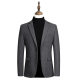 Men's Suit Collar Wool Suit 2024 Autumn and Winter New Men's Middle-aged Business Casual Simple Comfortable Suit