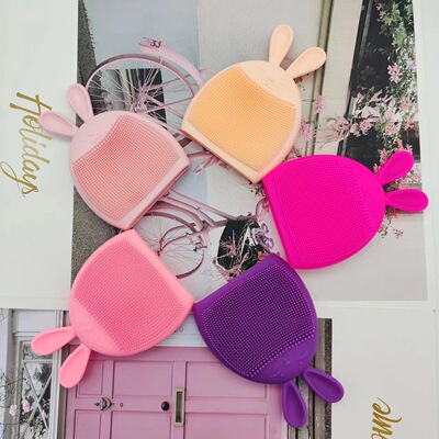 originality Cartoon rabbit Wash brush face Cleaning brush Manual massage Cleansing brush Beauty tool product