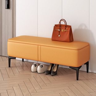 Carefully Selected Factory Technology Cloth Sofa Footrest Simple Modern Home Living Room Bench Home Doorway Shoe Changing Stool