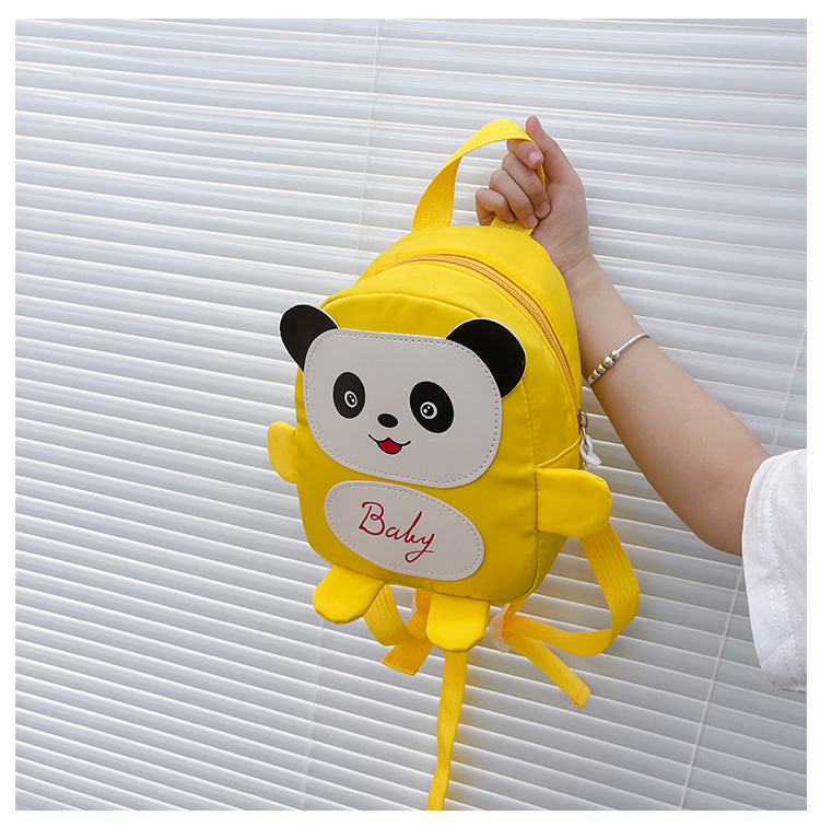 Kindergarten schoolbag for children, boys and girls, 1-3-5 years old, anti-wandering rope, cute frog, double-shoulder baby small backpack undefined