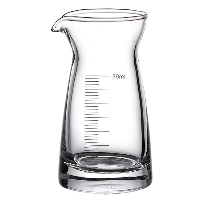Factory Wholesale Glass Liquor Jug Wine Dispenser Creative Wine Cup Wine Set Thickeneded Decanter with Scale Wine Set 80 Jugs