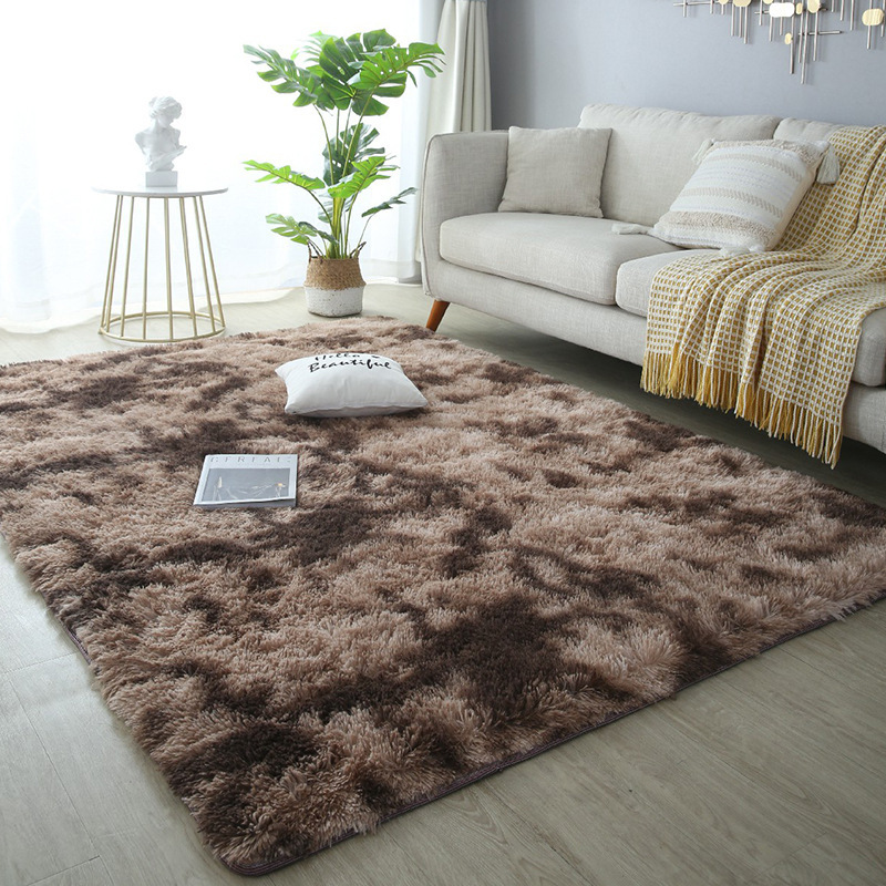 Nórdico ins estilo lindo alfombra sala de estar dormitorio mesa de café alfombra de la habitación de la muchacha de cabecera del hogar felpa engrosada Manta