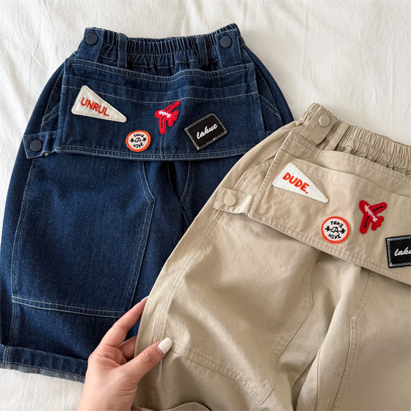 Children's autumn trousers