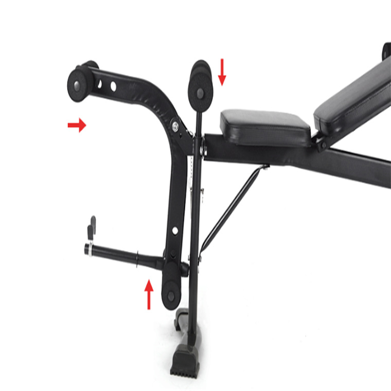 Banco de pesas con mancuernas banco de pesas BANCO DE abdominales entrenamiento integral material de entrenador abdominal