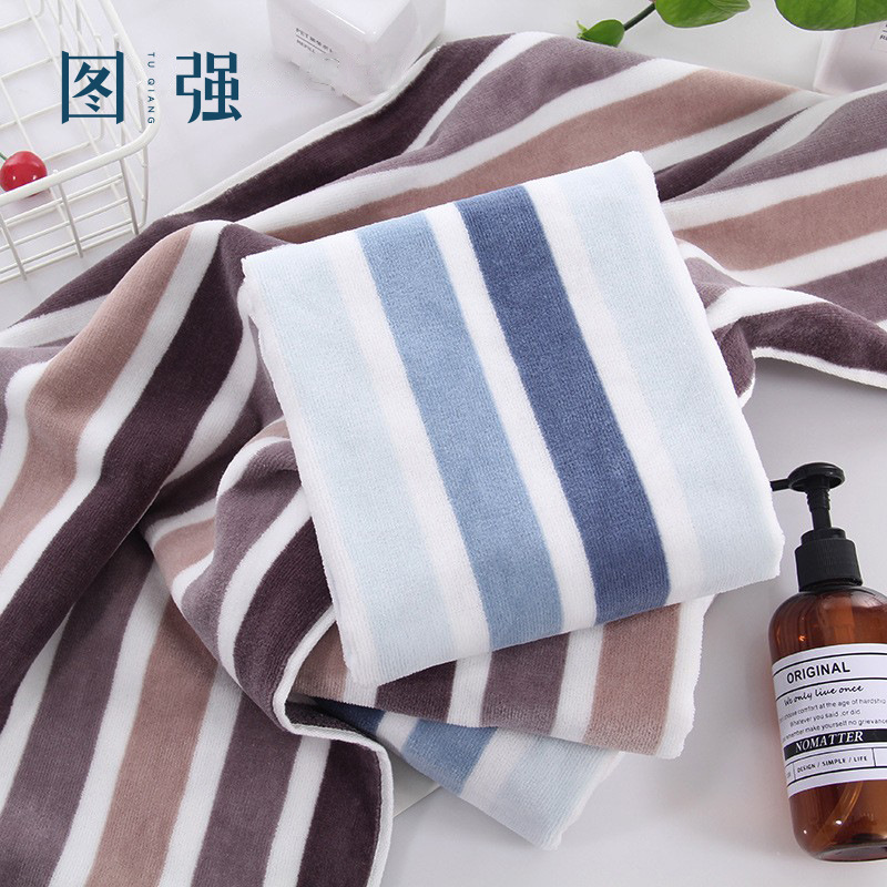 图强礼品毛巾 洗脸美容院毛巾加厚柔软割绒面巾批发纯棉毛巾|ms
