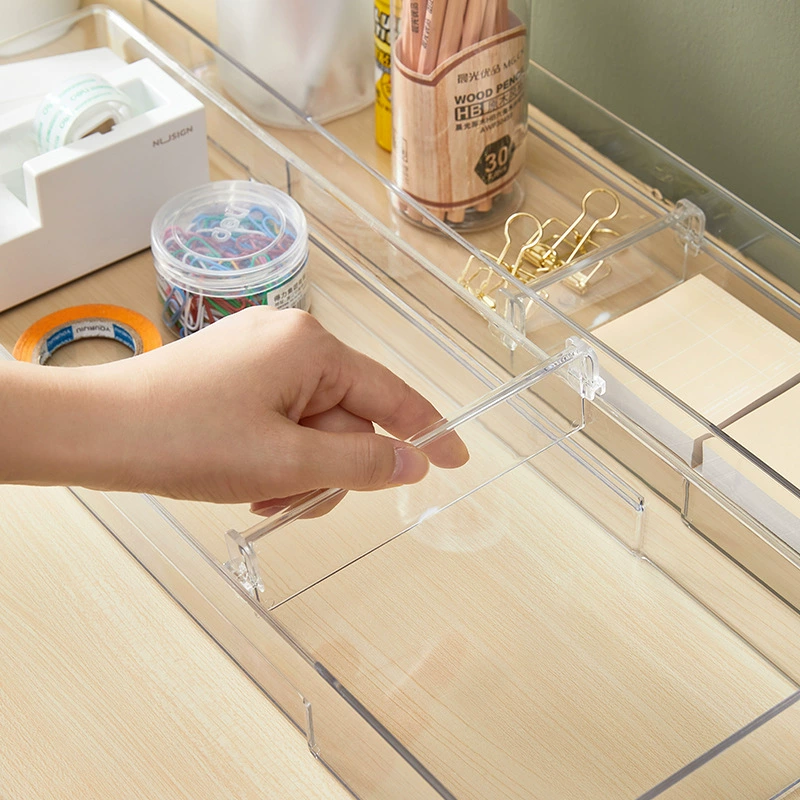 Drawer organizer box set — modular kitchen divider boxes, multiple sizes 9.6–29.8 cm