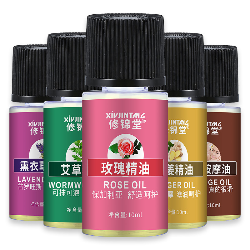 10mlの精油の艾草の生姜の体はマッサージをマッサージして背中の艾葉のバラの精油の卸売りのメーカーを切って直接供給します。|undefined