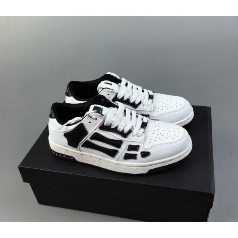 Cross-border Putian shoes, Amiri bone shoes, men's and women's low-top sneakers, women's casual fashion sports shoes, travel shoes, trendy brand