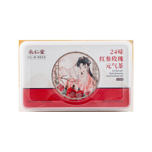 24 Flavors of Red Ginseng and Rose Vitality Tea, Goddess Tea Internet Celebrity Same Style, Canned Healthy Tea, Women's Tea, One Piece Dropshipping