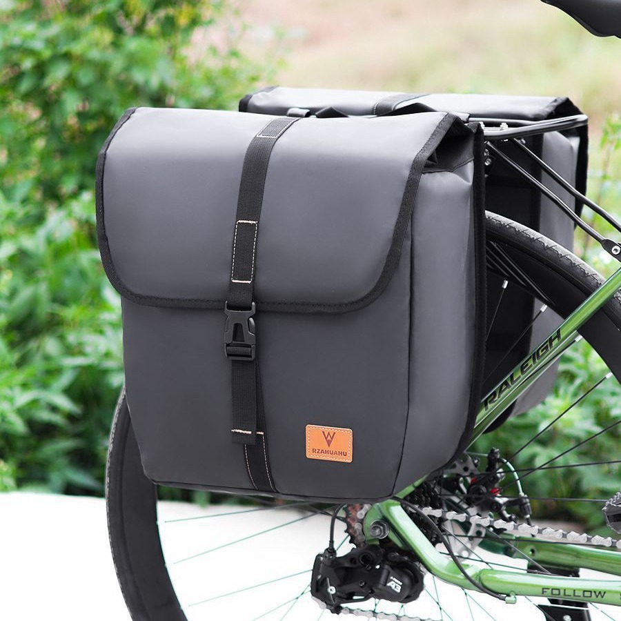 Bicycle Pack Mountain Bike Large Capacity Cycling Bag Waterproof Rear Shelf Bag Rear Seat Tail Bag Frame Camel Bag Equipment