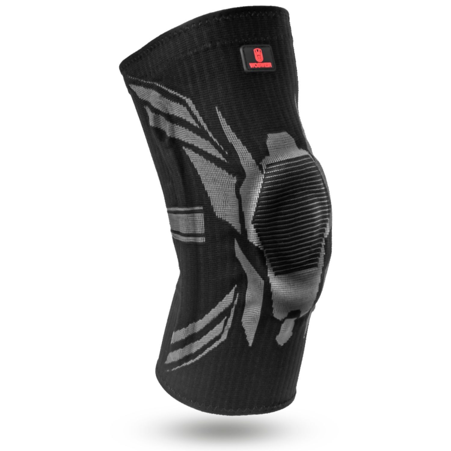 Rodilleras deportivas de verano para saltar la cuerda de nailon alargada para correr baloncesto para hombres y mujeres cubierta protectora profesional antideslizante para rodillas