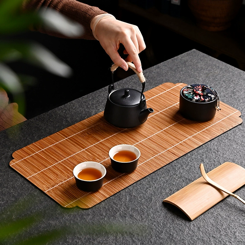 Waterproof table mat, tea set with accessories, handmade, wholesale