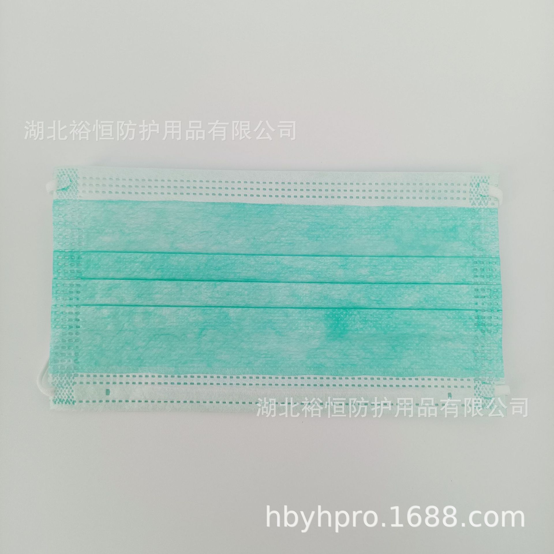 厂家直销一次性无纺布含熔喷布口罩绿色口罩民用口罩