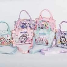 跨境代贴代发新款拉不不可爱卡通学生收纳包笔袋大容量儿童钱包