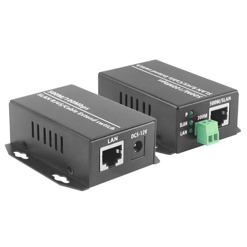 Ip2 Core Extender 100m Network Extender Network Cable Twisted Pair 500m Network Ip2 Core to Coaxial