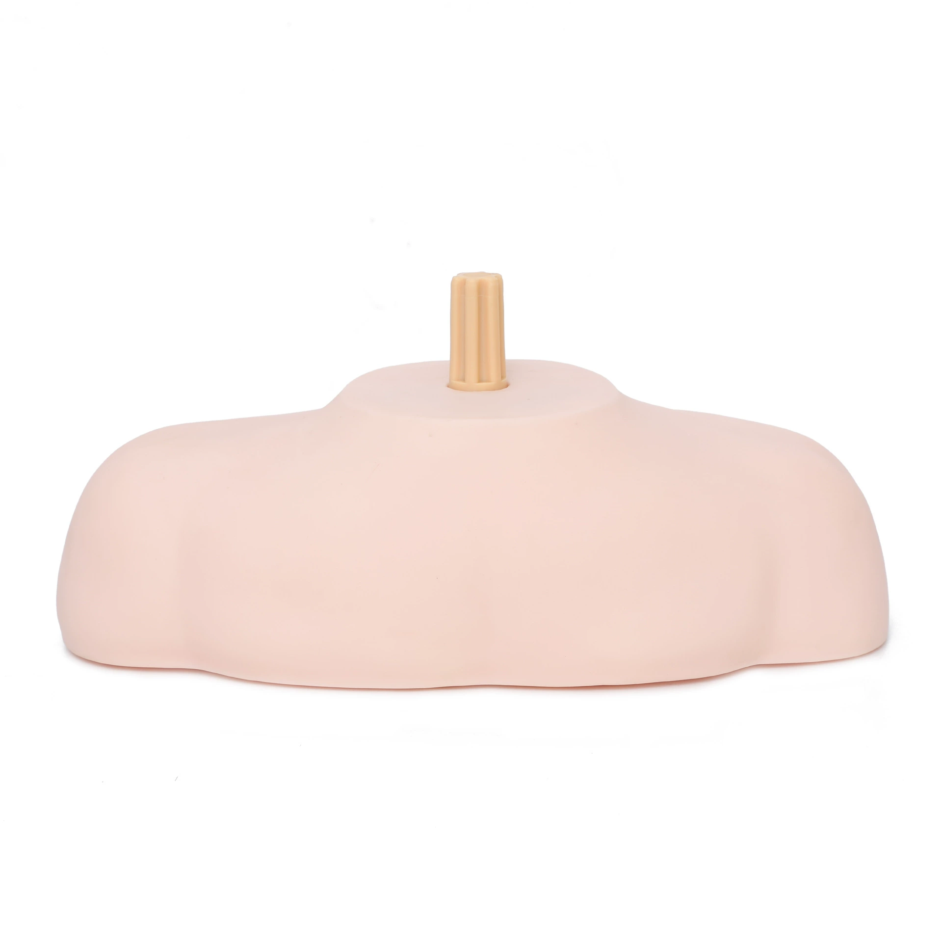 Mannequin head for hairdressing salons, universal tubing