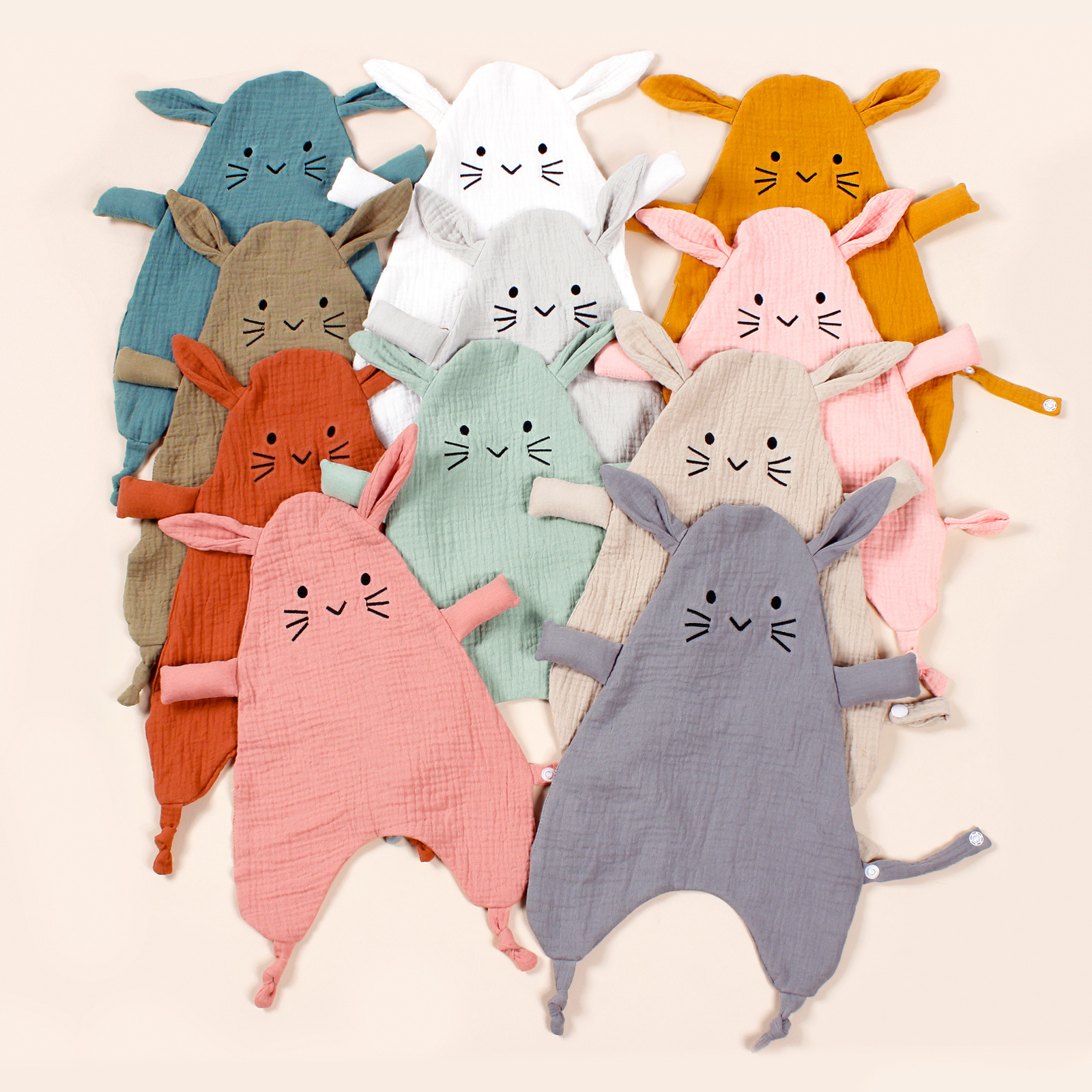 29g Weight bib Classification Cotton Fabric Type Casual, Home Occasion Regular Fit Fit Type Animal Pattern Summer, Spring, Autumn Season Baby Girl'S, Baby Boy'S Gender Cute Style Cute Animal Cotton Baby Accessories 无