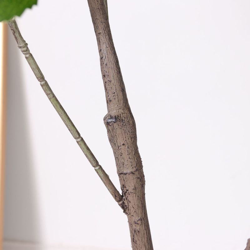 ハイエンド模擬アジサイの木、紫色のスノードーム、緑の植物、フェイクツリー、ホームモールの店のウィンドウ、軽くて豪華な装飾品|undefined
