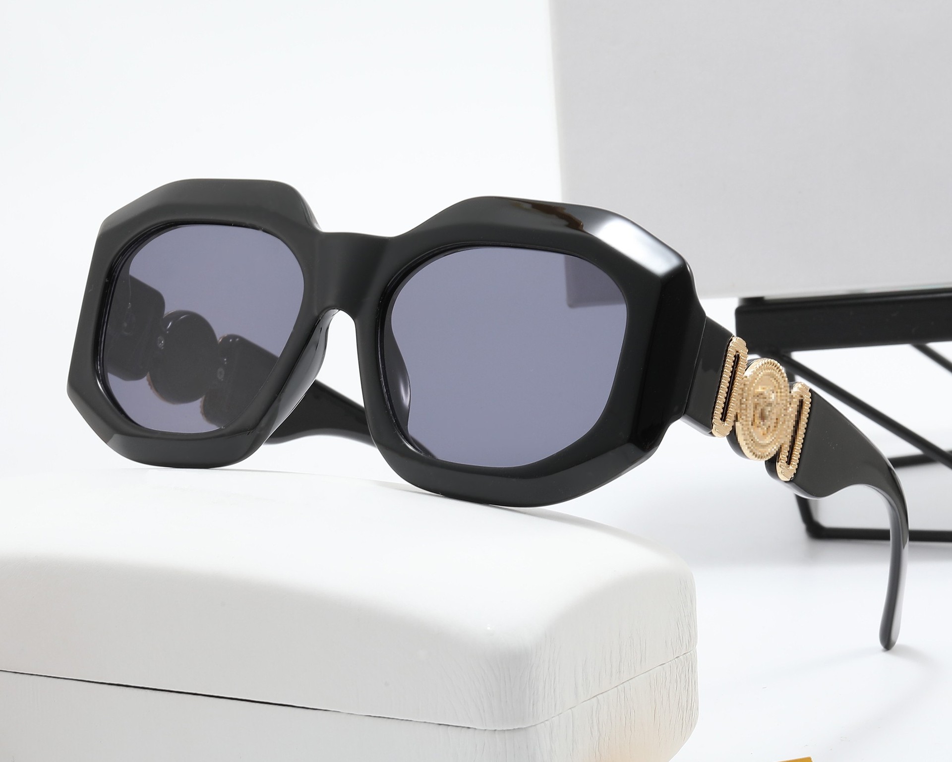 Solglasögon 1 st mode polariserade färgskiftande solglasögon aluminium magnesium_voghion.com