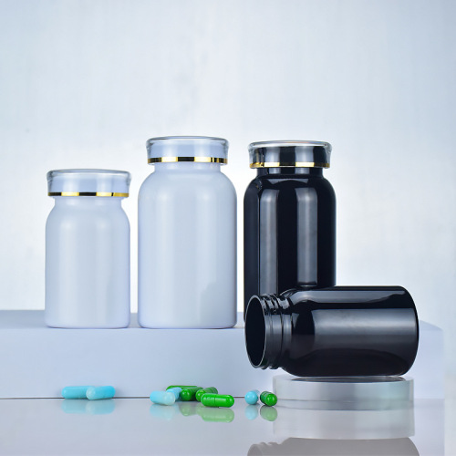 225MLpet plastic bottle, health product bottle, medicine bottle, high-end capsule bottle, maca ganoderma powder dispensing bottle