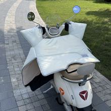 电动车摩托车挡风冬季加大加厚加绒保暖防水防风冬天电瓶车通用