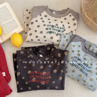 2025 New Autum Kidsren's Clothing, Kidsren's Korean Autum T-Shirts, Long-Sleeved Bottoming Shirts for Boys and Girls 6006