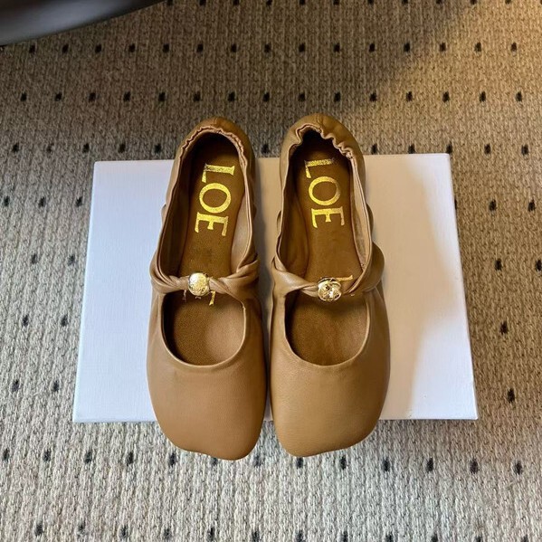 高版本25夏秋新款罗家芭蕾舞鞋女一字带玛丽珍鞋浅口软底平底单鞋|undefined