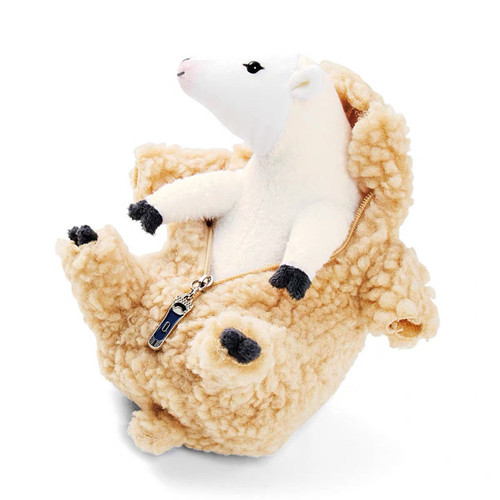 Japanese plush toy Rokko Mountain Ranch shaved lamb sheep doll cute creative doll