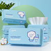 Handheld wet wipes for face washing, cotton cosmetic cleansing milk, children's makeup remover