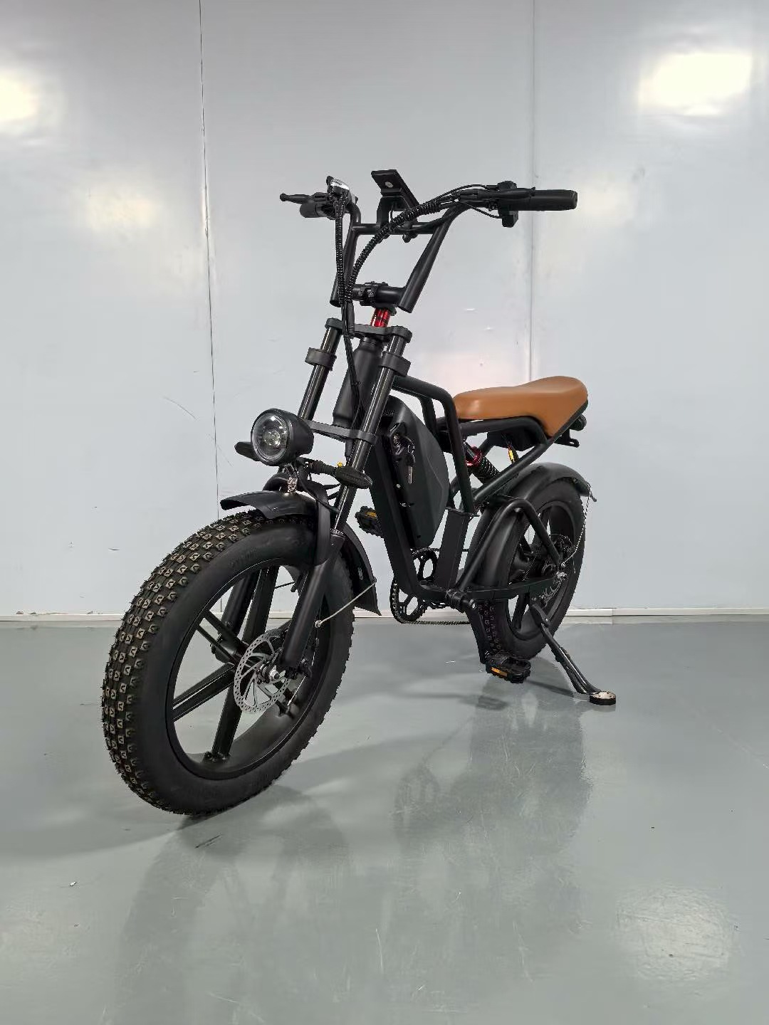 20-inch Fat Tire Off-Road Snow Beach Integrated Wheel Electric Bicycle