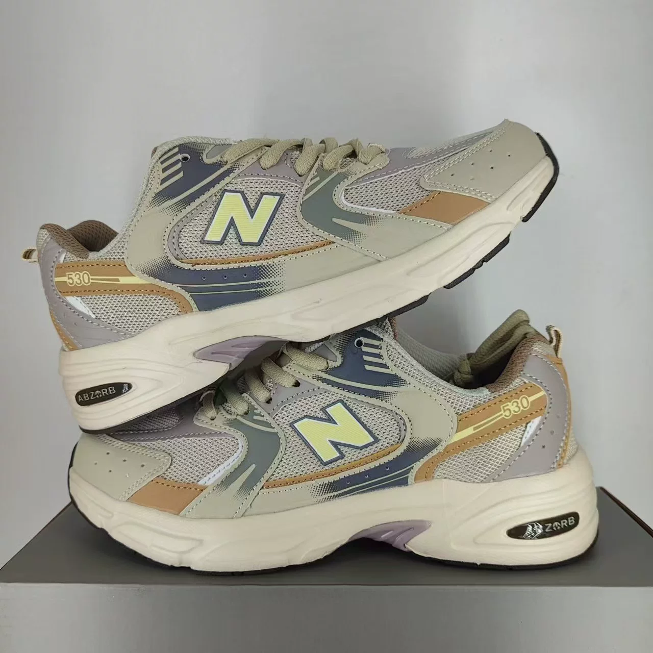 Ретро папочка обувь N слово сетка 530 обувь