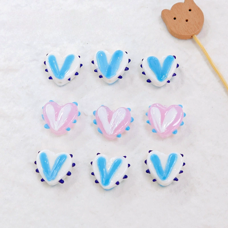 Студия Tao Zhizhiyuan [Fan and Blue] японский стиль глазурованный цвет контраст inspiration love skewers DIY handmade аксессуары