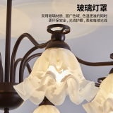 Ретро люстра для гостиной, светильник, в американском стиле, французский стиль, изысканный стиль