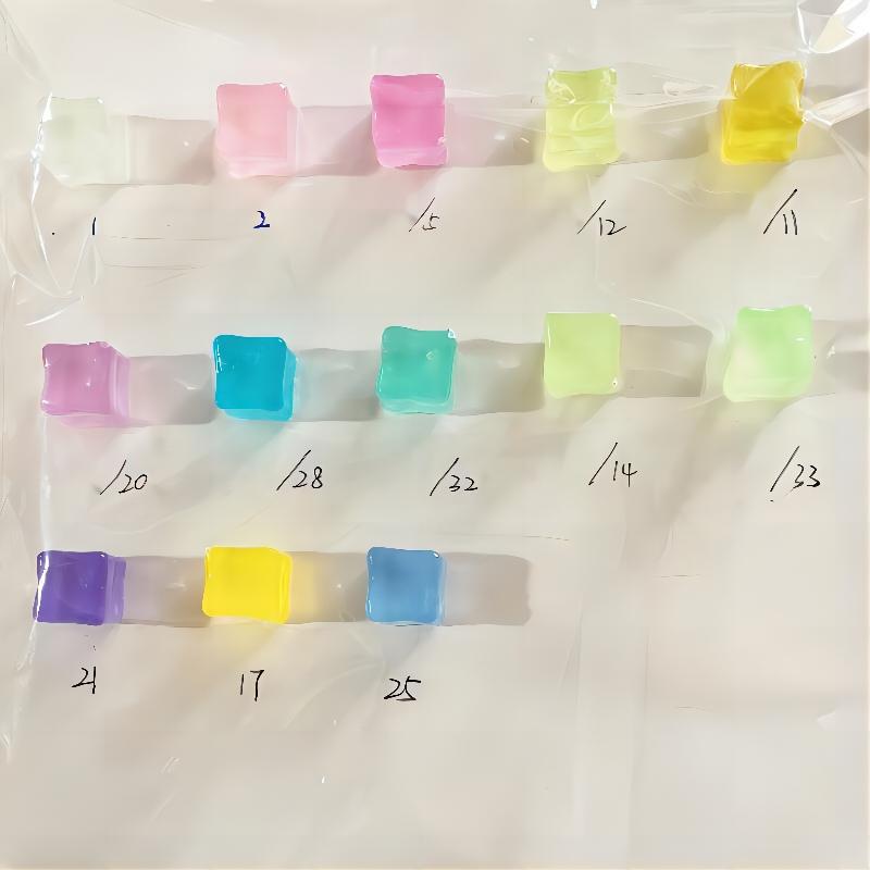 Acrylic luminous ice transparent plastic square crystal stone bar shooting props net red night diy ornaments Acrylic luminous ice transparent plastic square crystal stone bar shooting props net red night diy ornaments