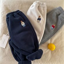 25加绒儿童裤子男童冬款裤子