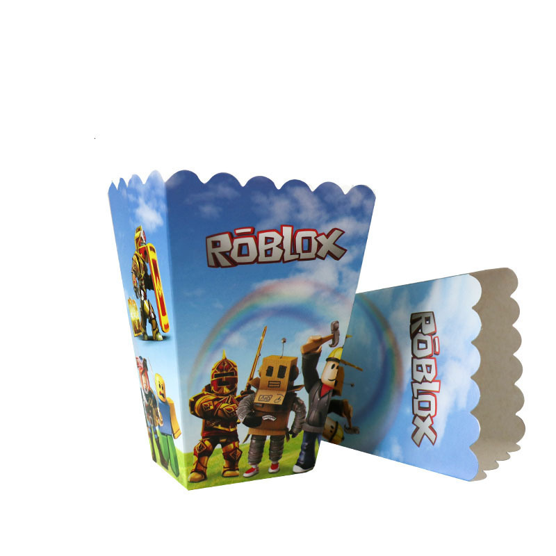 新款虚拟世界主题派对装饰Roblox沙盒拉旗气球吹龙蛋糕派对用品|undefined