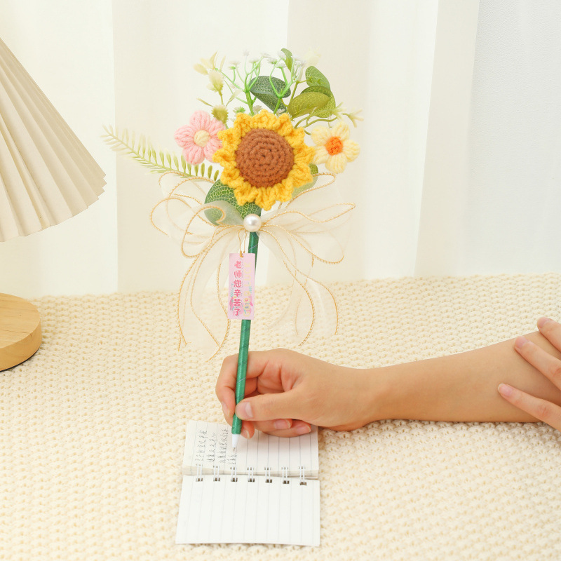 教师节礼物2025新款送女老师高档实用向日葵永生花束幼儿园小学生|undefined