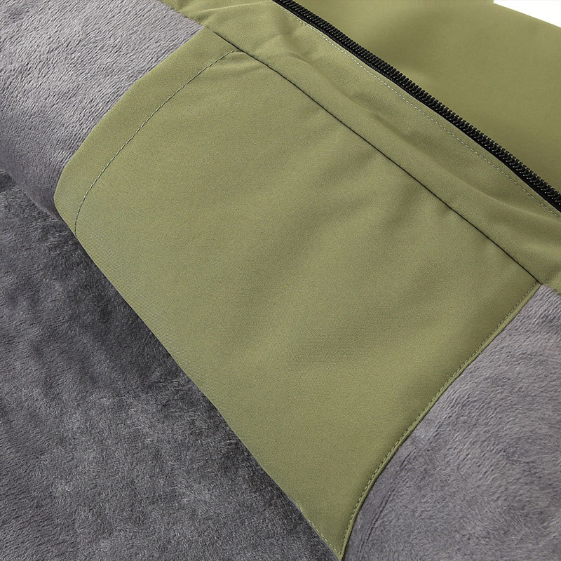 Personalizada chaqueta de terciopelo en un traje de asalto impresa logotipo otoño invierno collar plata grupo empresarial de terciopelo