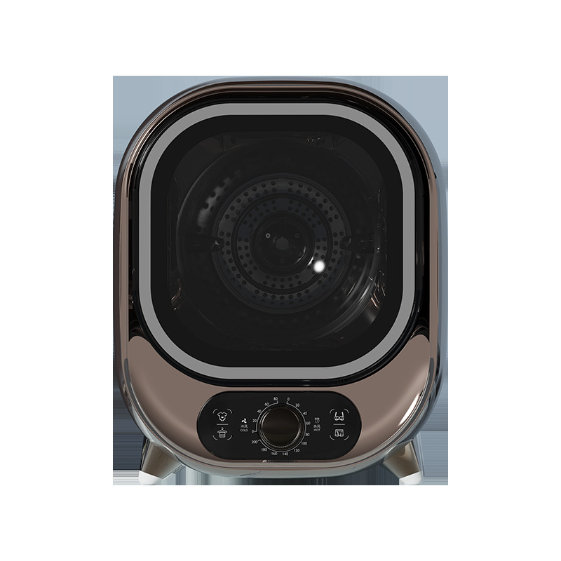 Secador hogar pequeño secador de rodillos mini ropa de secado ropa de bebé ropa interior Bebé máquina de secado rápido dormitorio