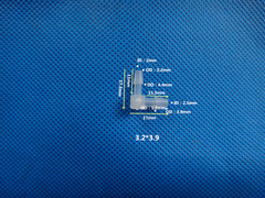 Plastic hose elbow L-shaped pagoda joint PP reducing elbow 3.2 to 3.9 elbow water nozzle micro pagoda elbow