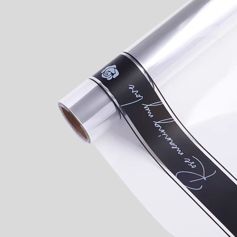 Li Zhi Ran en línea romántico inglésopp impermeable simple papel de vidrio paquete de flores paquete de papel de flores