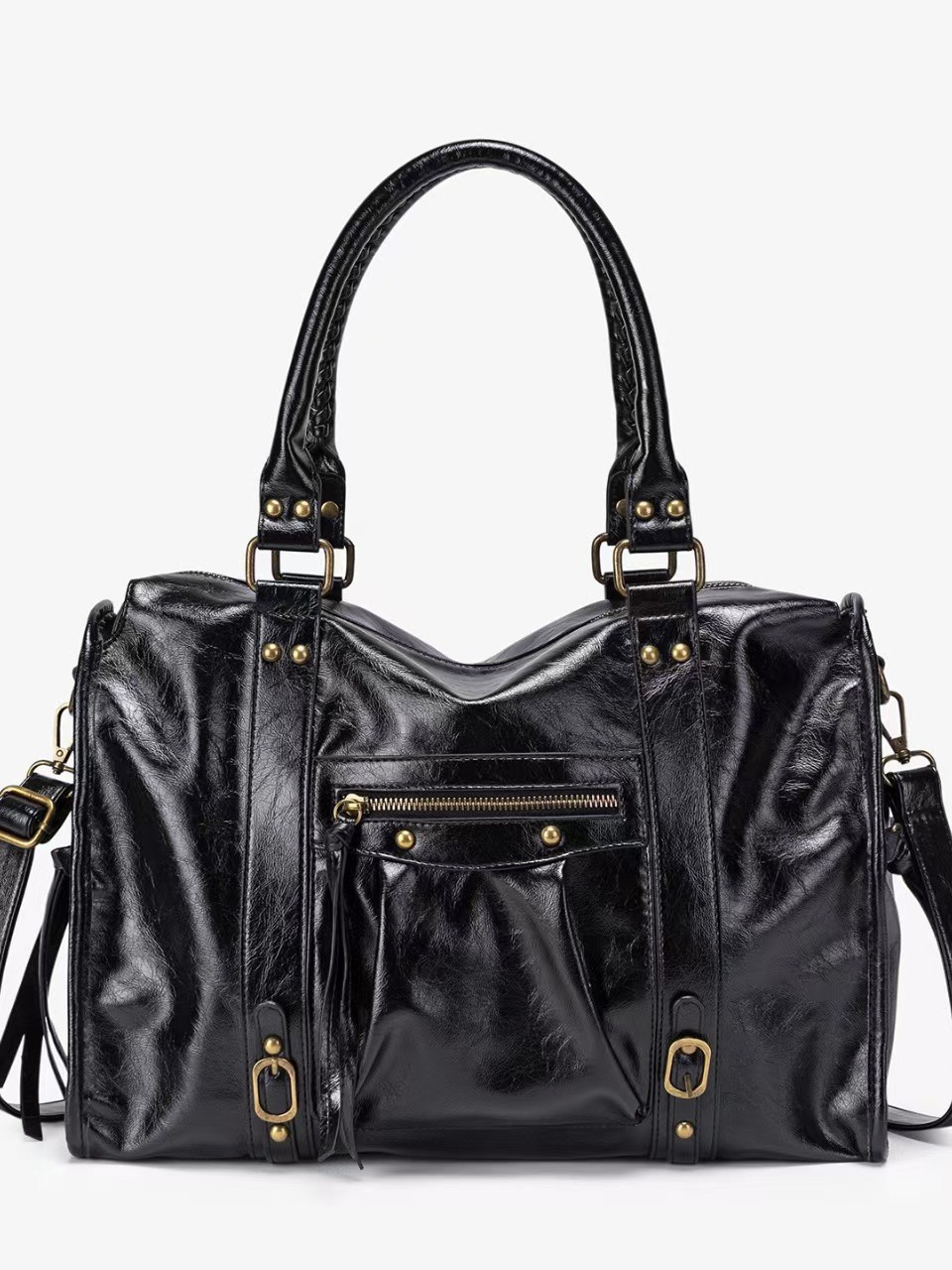 Retro brand fashionable trend capacious shoulder bag