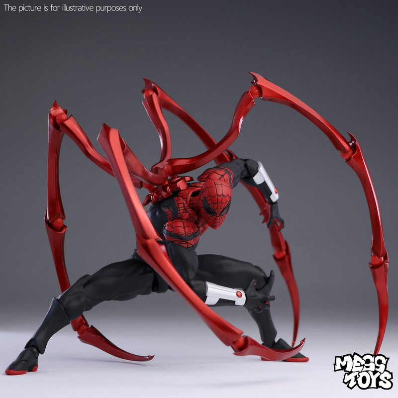 MESS TOYS 章帕克 究极蜘蛛侠 究极邻居关节可动手办模型|undefined