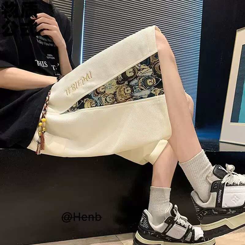Брендовые трендовые спортивные японские шорты для отдыха